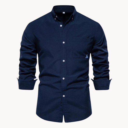 Men's Oxford Shirt for Active Lifestyle and All-Day Comfort