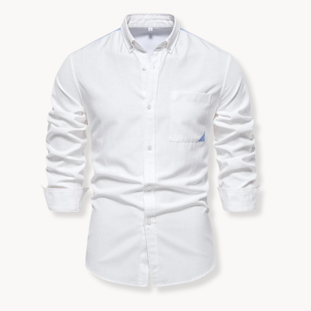 Men's Oxford Shirt for Active Lifestyle and All-Day Comfort