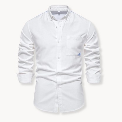 Men's Oxford Shirt for Active Lifestyle and All-Day Comfort