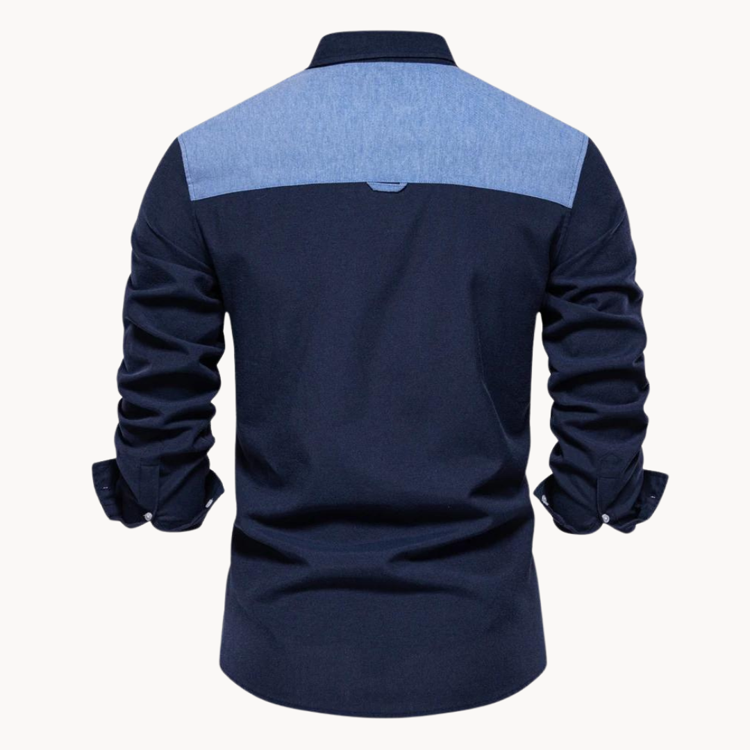 Men's Oxford Shirt for Active Lifestyle and All-Day Comfort