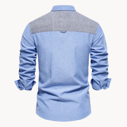 Men's Oxford Shirt for Active Lifestyle and All-Day Comfort