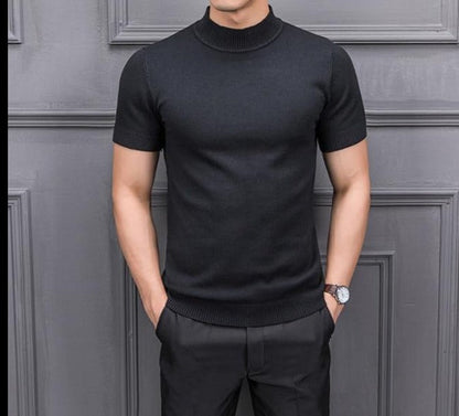 Men's Short-Sleeved Sweater