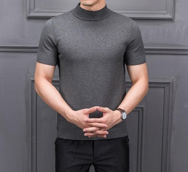 Men's Short-Sleeved Sweater