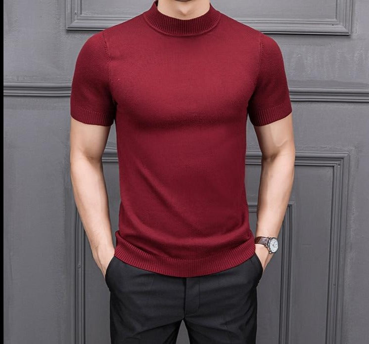 Men's Short-Sleeved Sweater