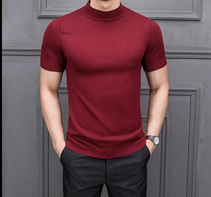 Men's Short-Sleeved Sweater