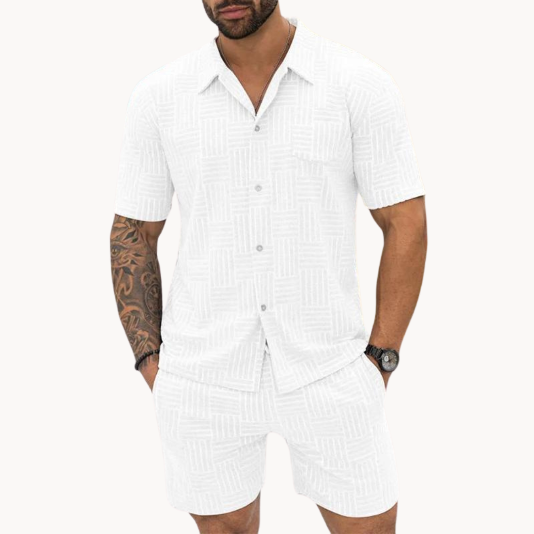 Men's Resort Shirt and Short Set