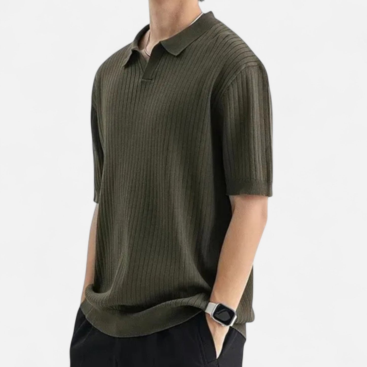 Men's Polo Shirt – Luxury Short Sleeve Style