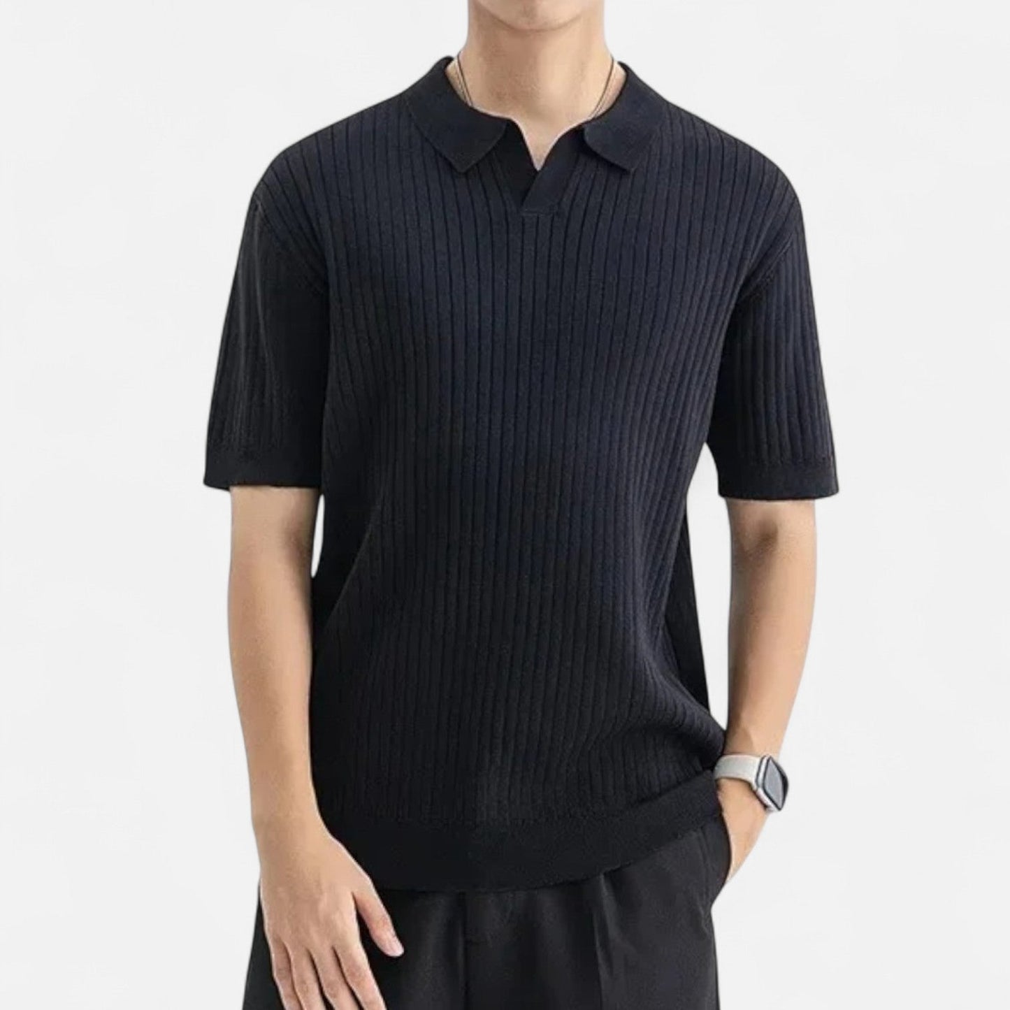 Men's Polo Shirt – Luxury Short Sleeve Style