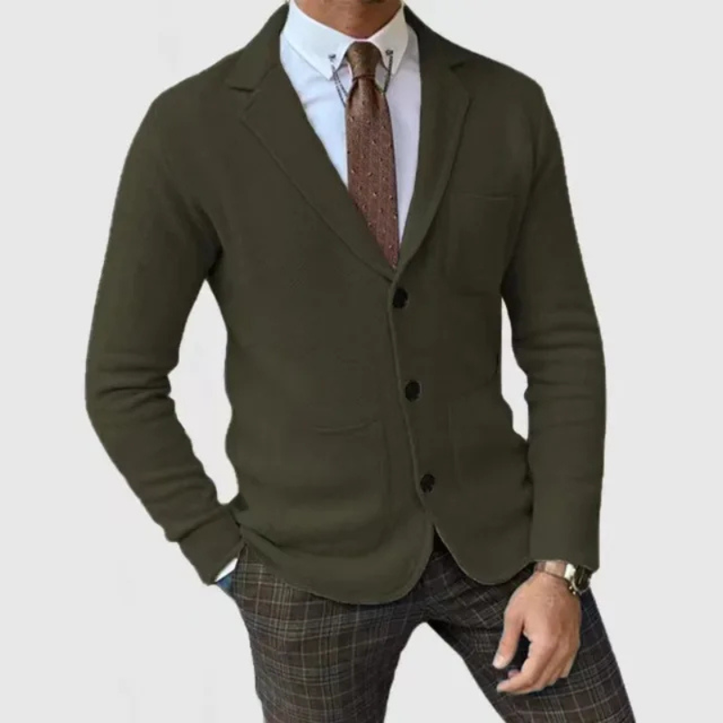 Men’s Slim Fit Cardigan for a Classic Look