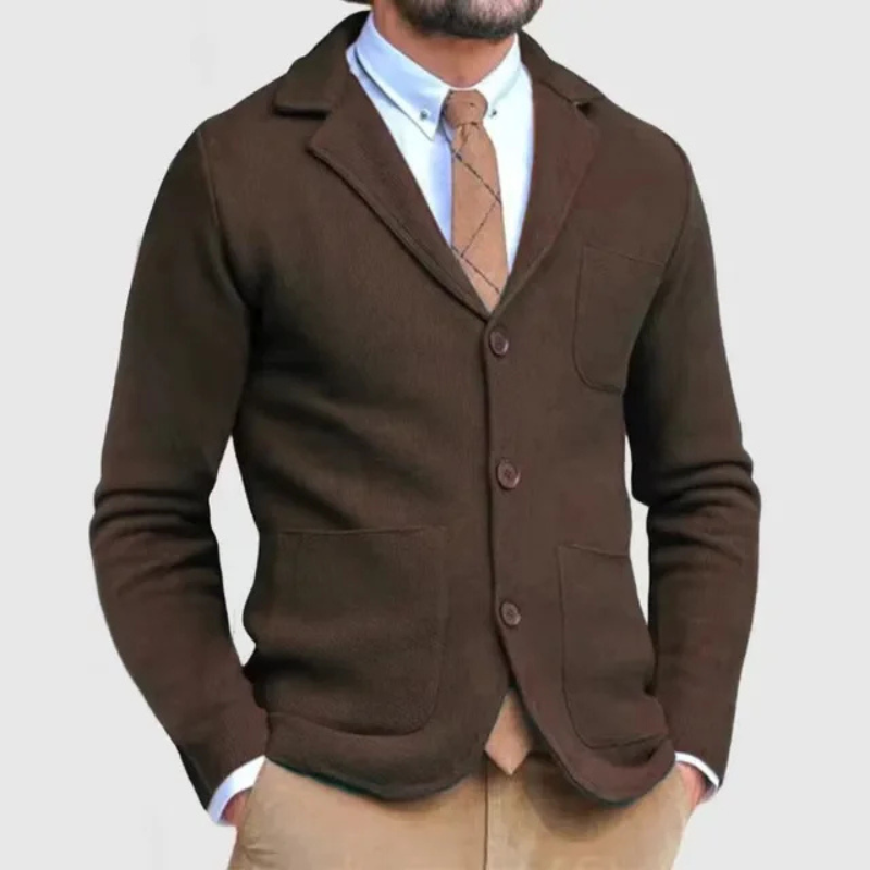 Men’s Slim Fit Cardigan for a Classic Look