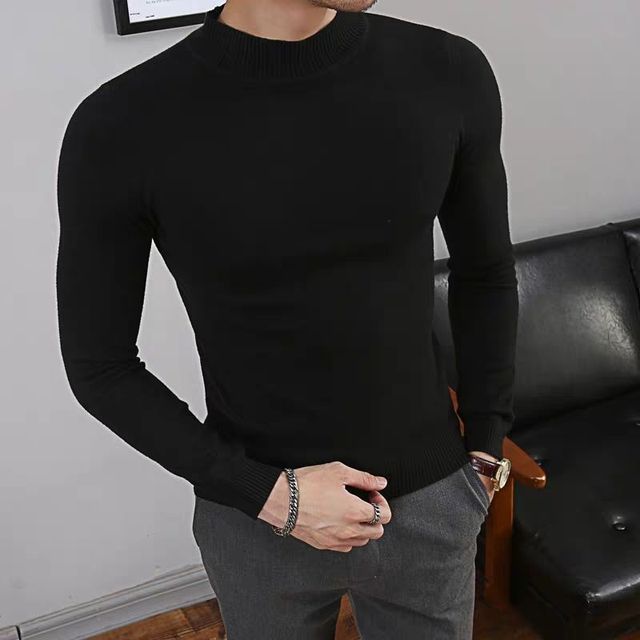 Men's Slim Fit Knit Sweater