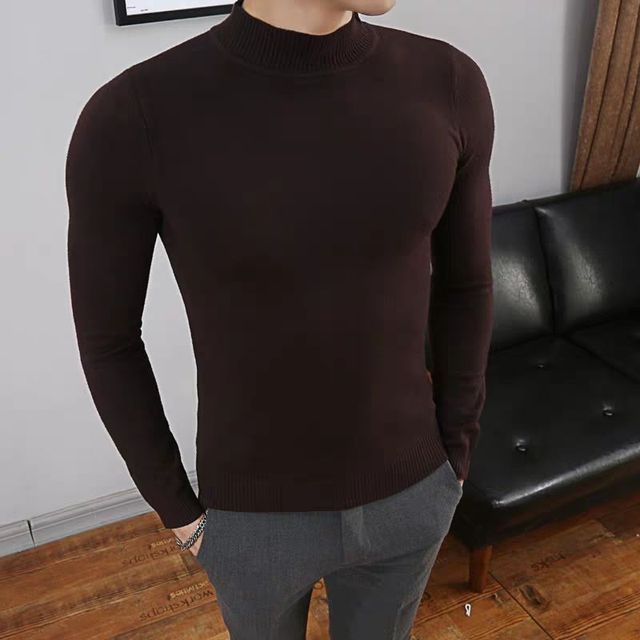 Men's Slim Fit Knit Sweater