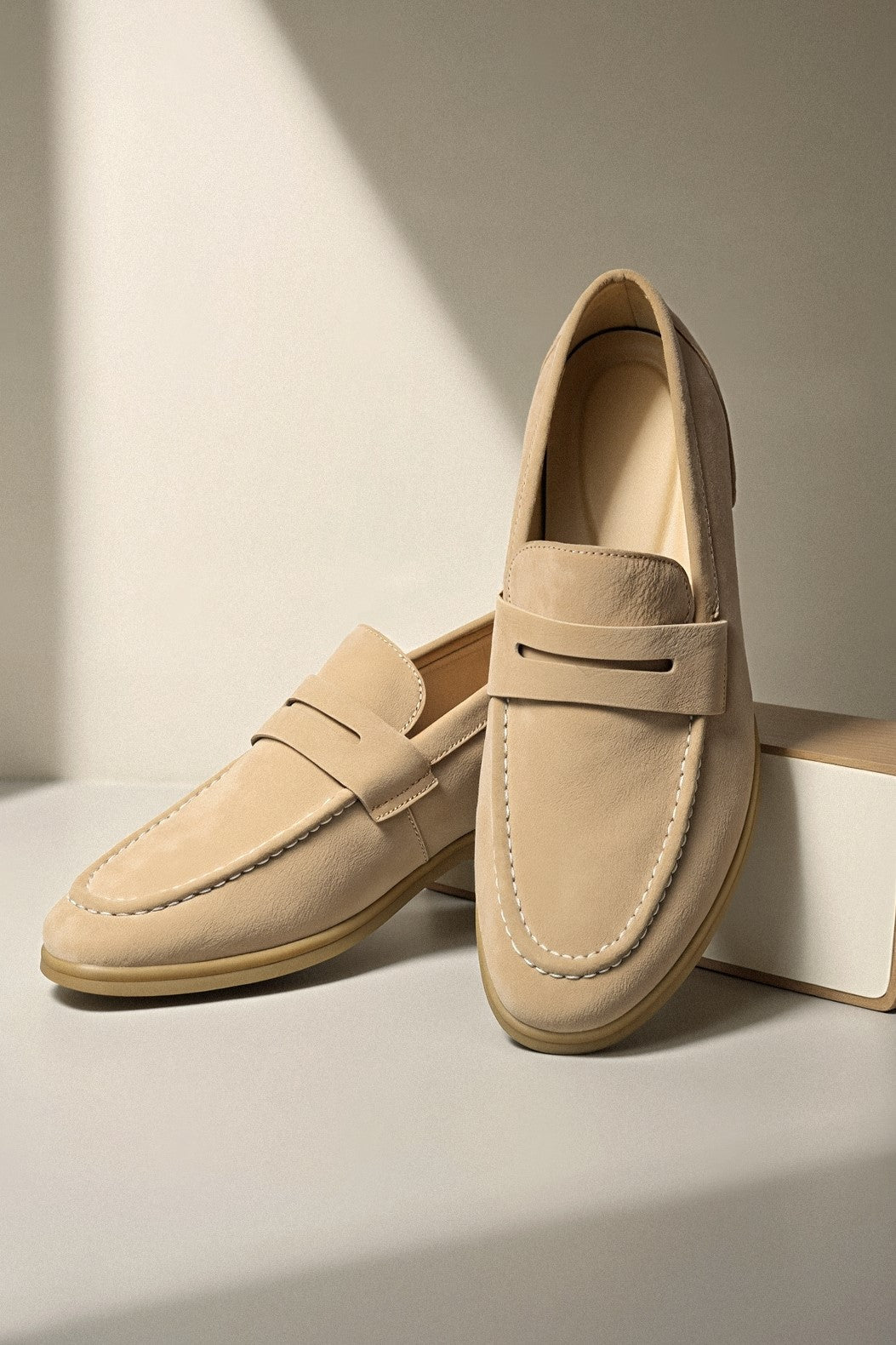 Men's Slip-On Loafers - Comfortable Loafer Shoes for Everyday Wear
