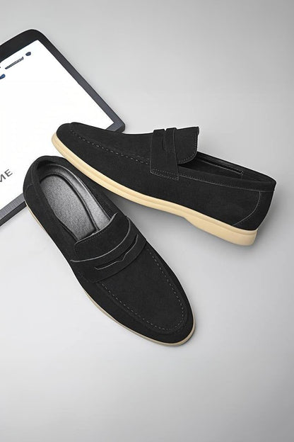 Men's Slip-On Loafers - Comfortable Loafer Shoes for Everyday Wear