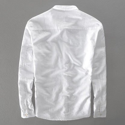 Men's Button-Up Cotton Shirt