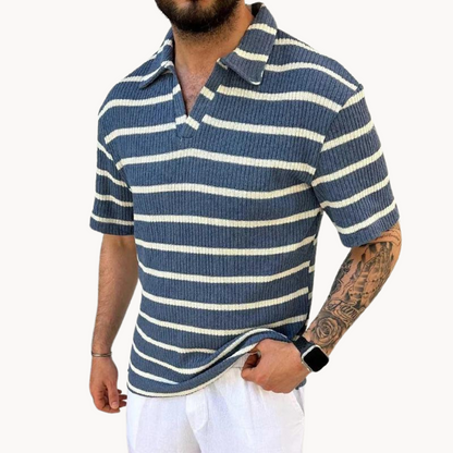 Men's Stripe Polo Shirt - Stylish Polos for Men