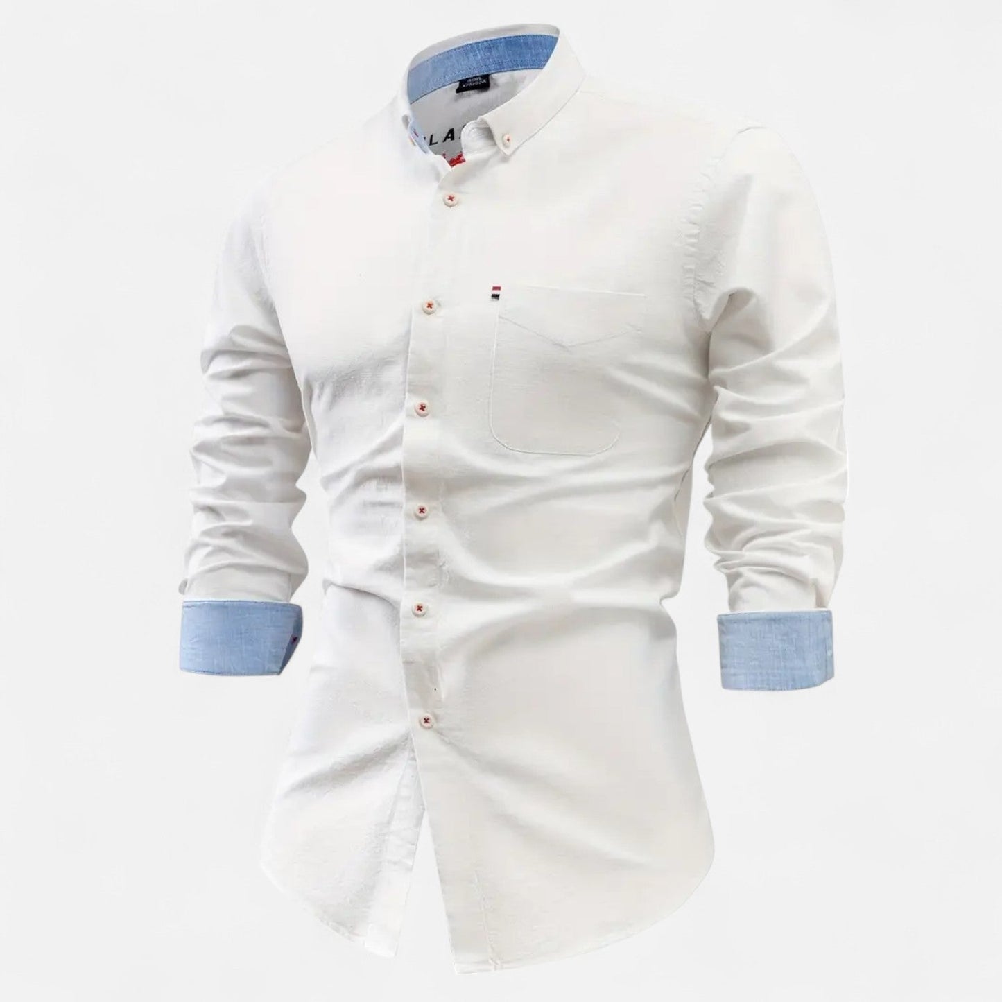 Men's Vintage Utility Shirt – Long Sleeve Workwear Style