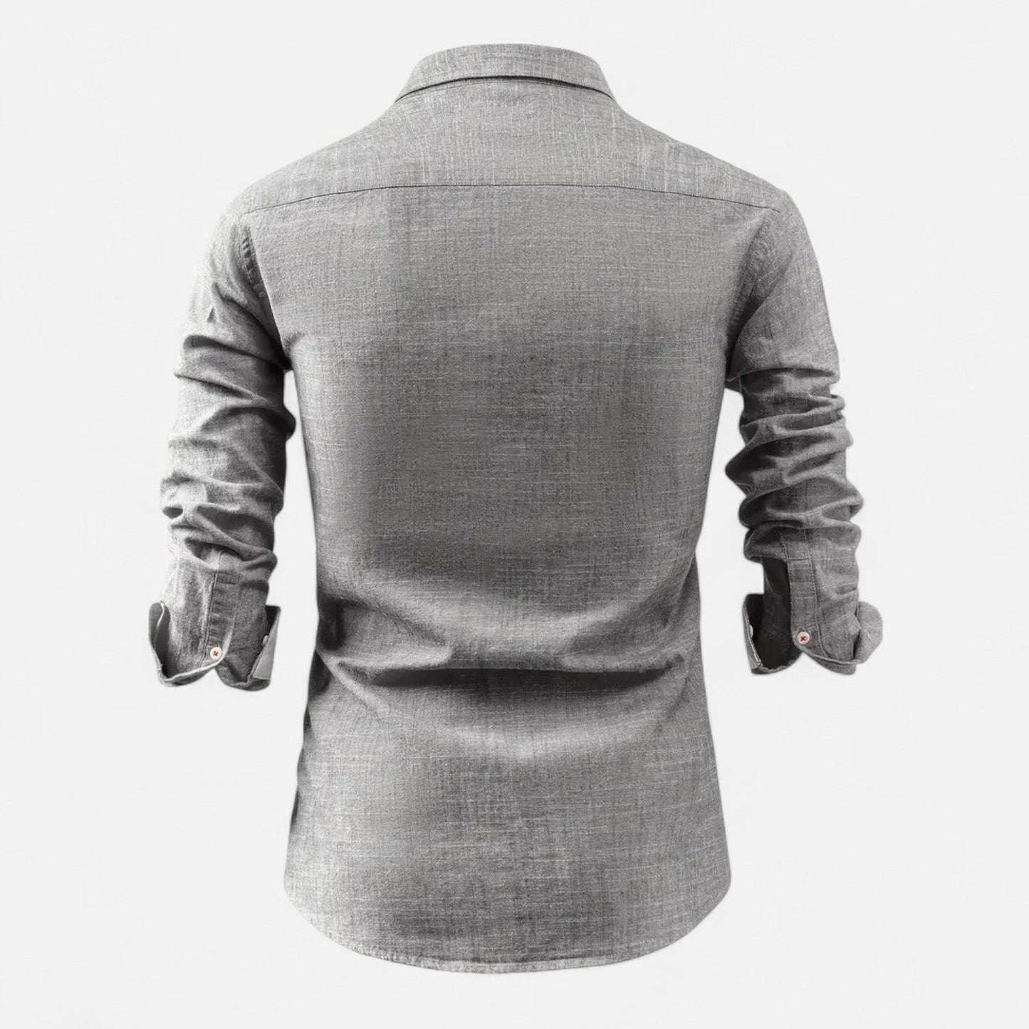 Men's Vintage Utility Shirt – Long Sleeve Workwear Style