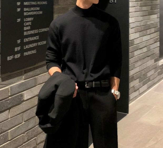 Men's Wool Pullover Sweater
