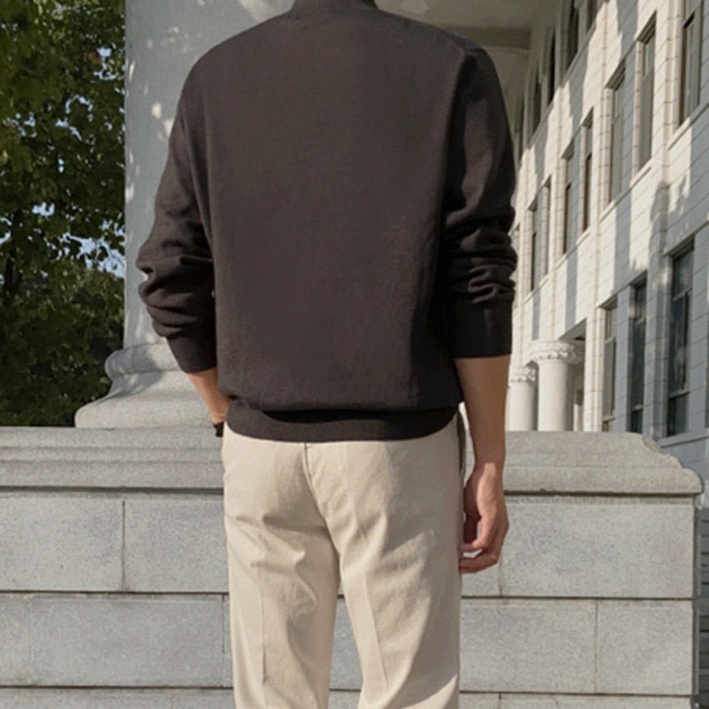Men's Wool Pullover Sweater