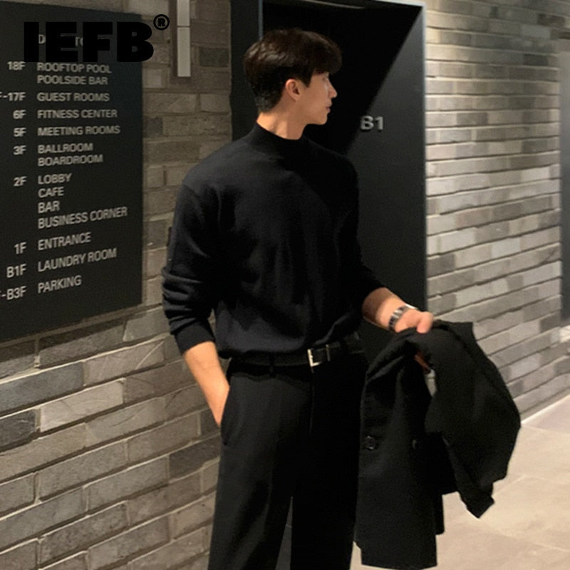 Men's Wool Pullover Sweater