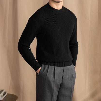 Men's Wool Ribbed Sweater