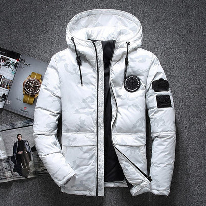 Men's Camouflage Winter Jacket