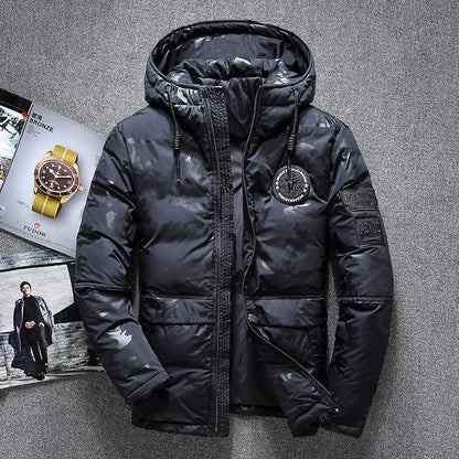 Men's Camouflage Winter Jacket