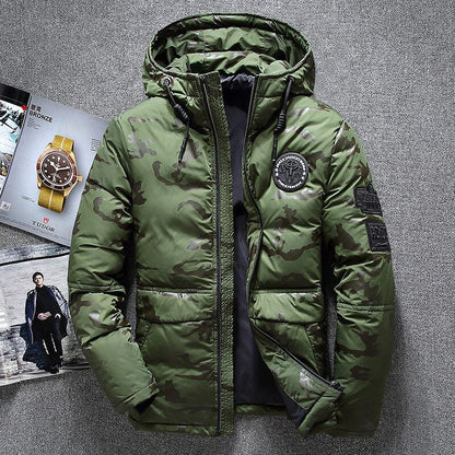 Men's Camouflage Winter Jacket