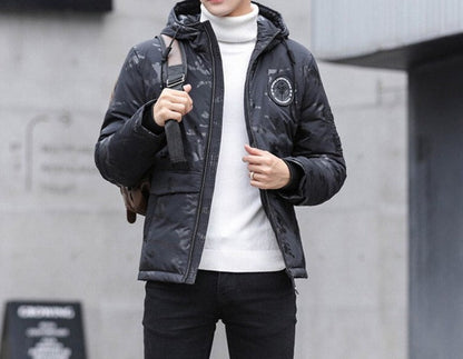 Men's Camouflage Winter Jacket