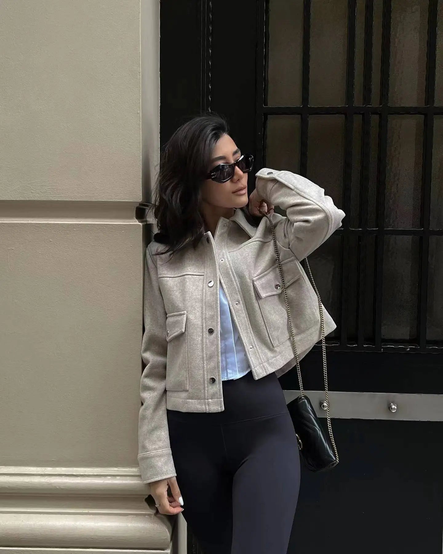 Women's Blazer Jacket with Tailored Fit