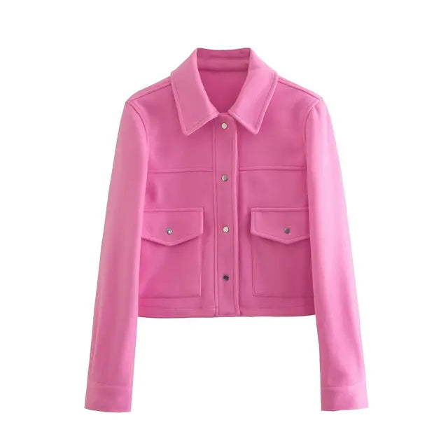 Women's Blazer Jacket with Tailored Fit