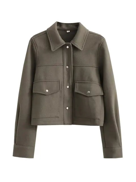 Women's Blazer Jacket with Tailored Fit
