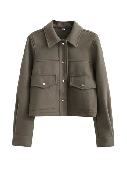 Women's Blazer Jacket with Tailored Fit