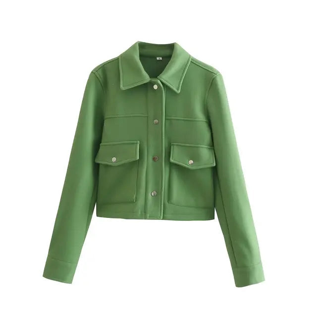 Women's Blazer Jacket with Tailored Fit