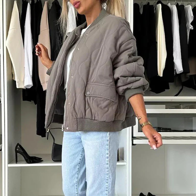 Women’s Bomber Jacket for Autumn