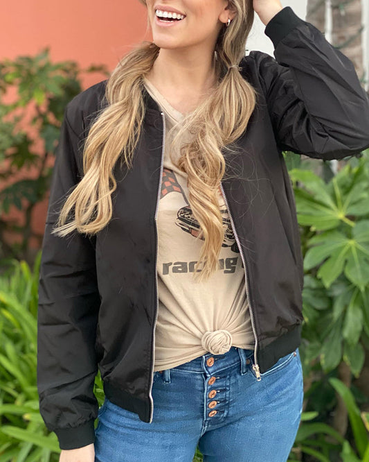 Women's Lightweight Bomber Jacket