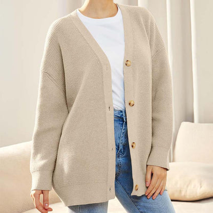 Women's Oversized Button Vest