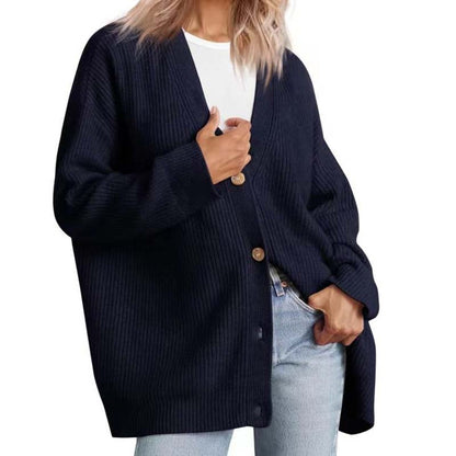 Women's Oversized Button Vest