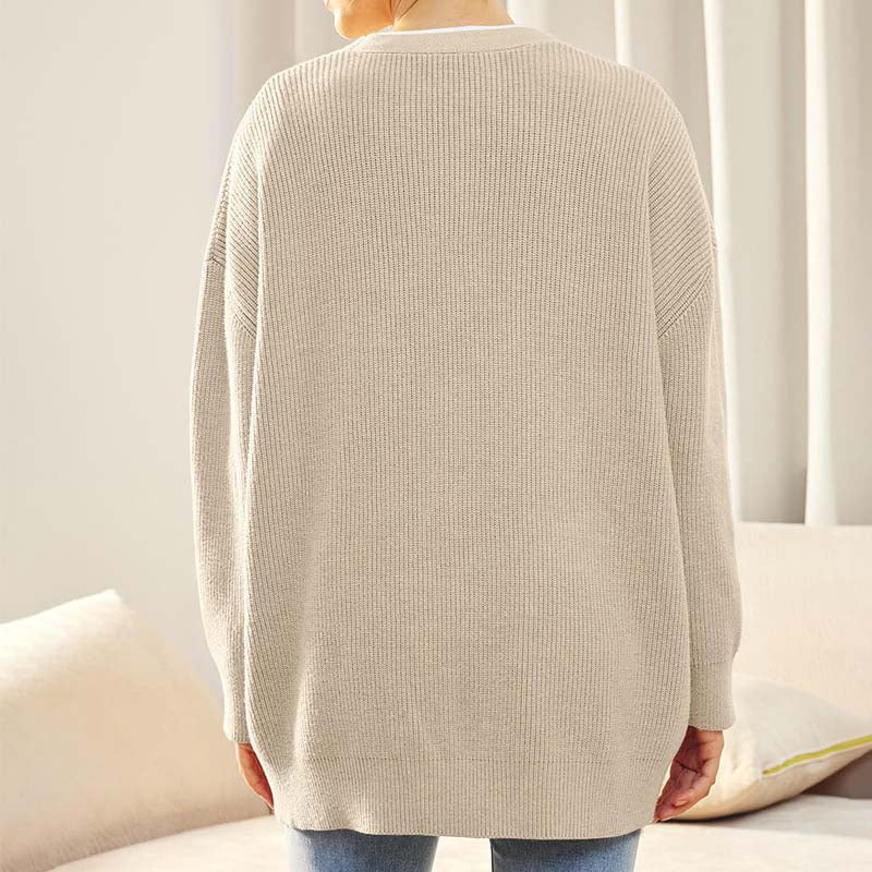 Women's Oversized Button Vest