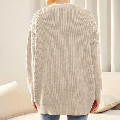 Women's Oversized Button Vest