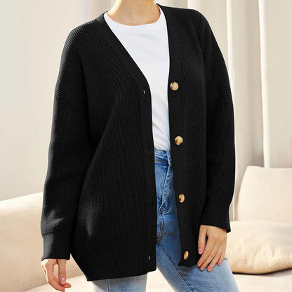 Women's Oversized Button Vest