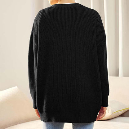 Women's Oversized Button Vest