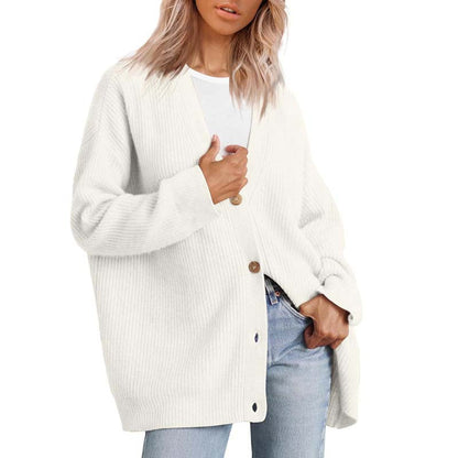 Women's Oversized Button Vest
