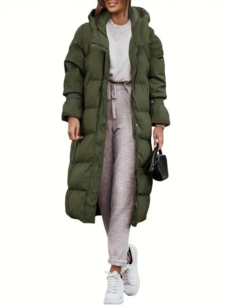 Women's Hooded Teddy Coat for Winter