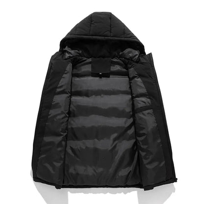 Men's Hooded Bodywarmer for Layering and Warmth