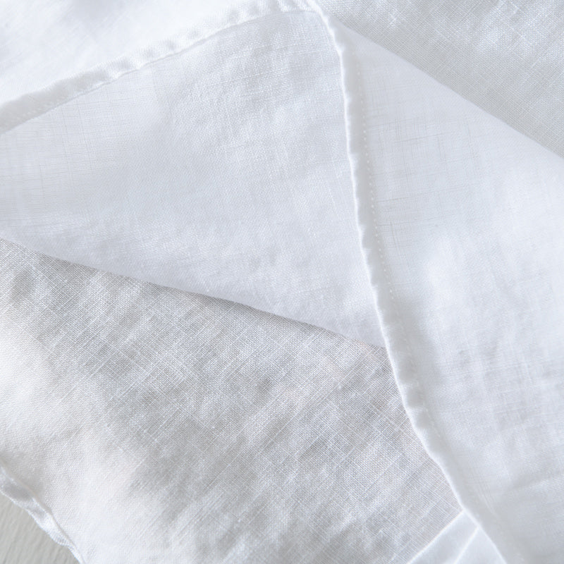Men's Linen Shirt – 3/4 Sleeve Mandarin Collar