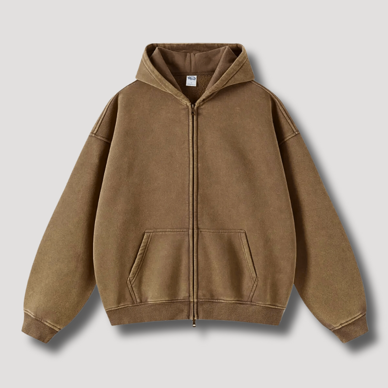 Women's Oversized Hoodie with Zipper for Ultimate Comfort