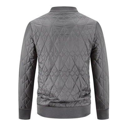 Men's Quilted Jacket with Fleece Lining