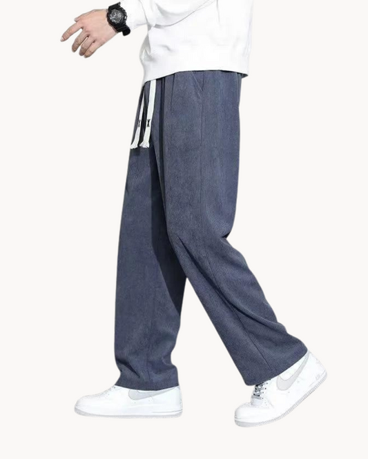 Men's Relaxed Straight Leg Trousers